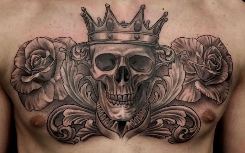 skull tattoos for men