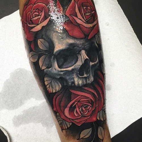 skull tattoos for men
