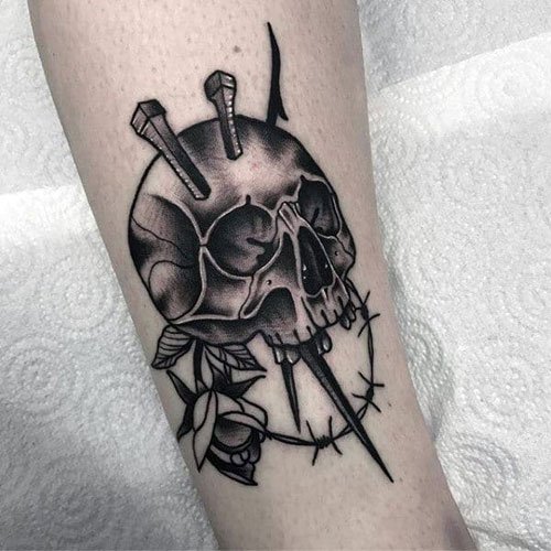 skull tattoos for men