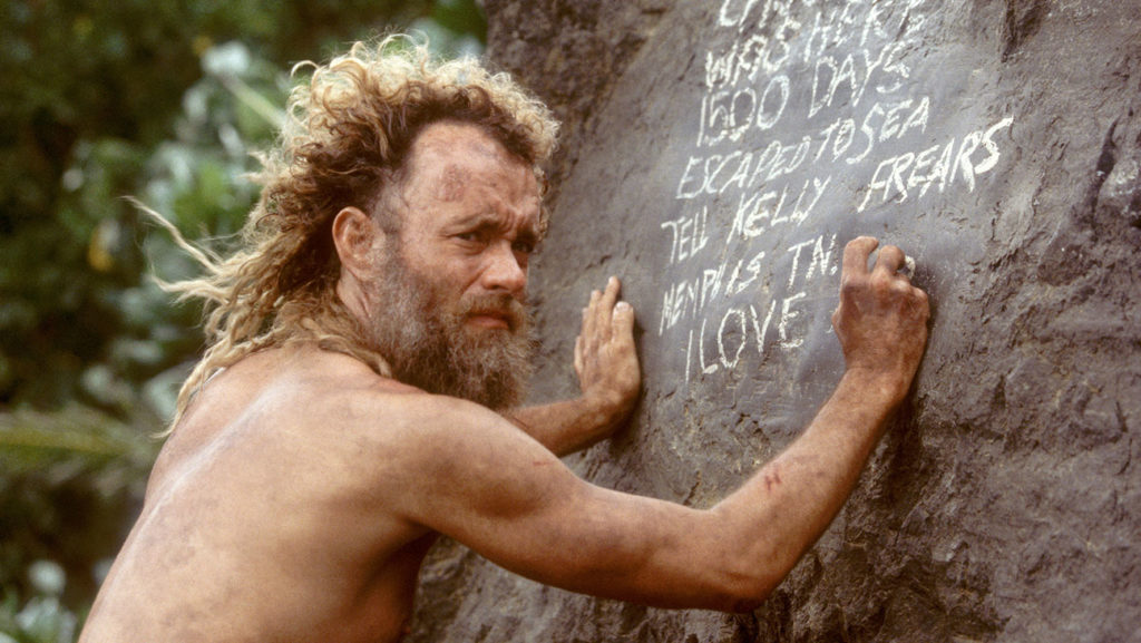Tom Hanks at Castaway