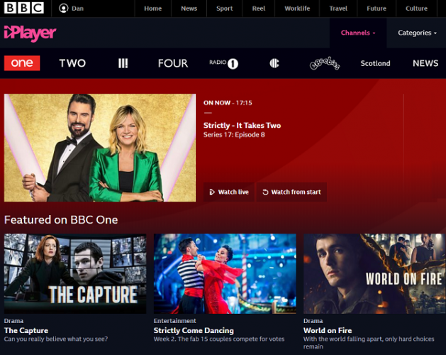 BBC Channels