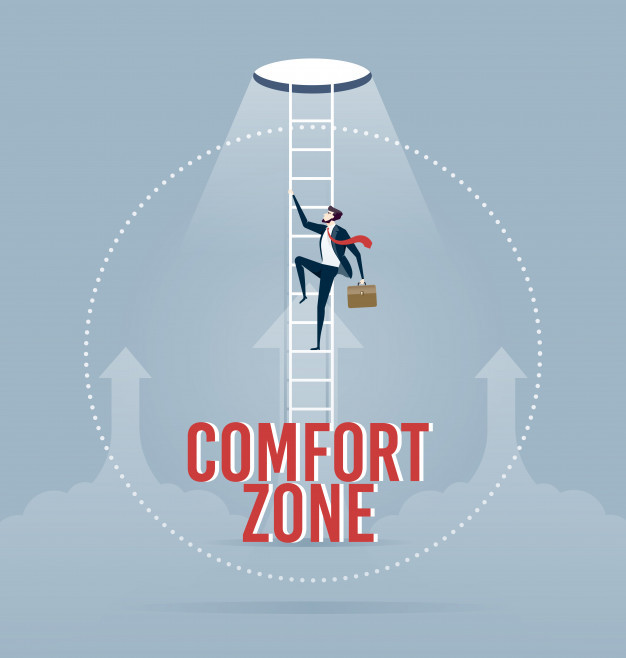 reasons for men why they should leave comfort zone