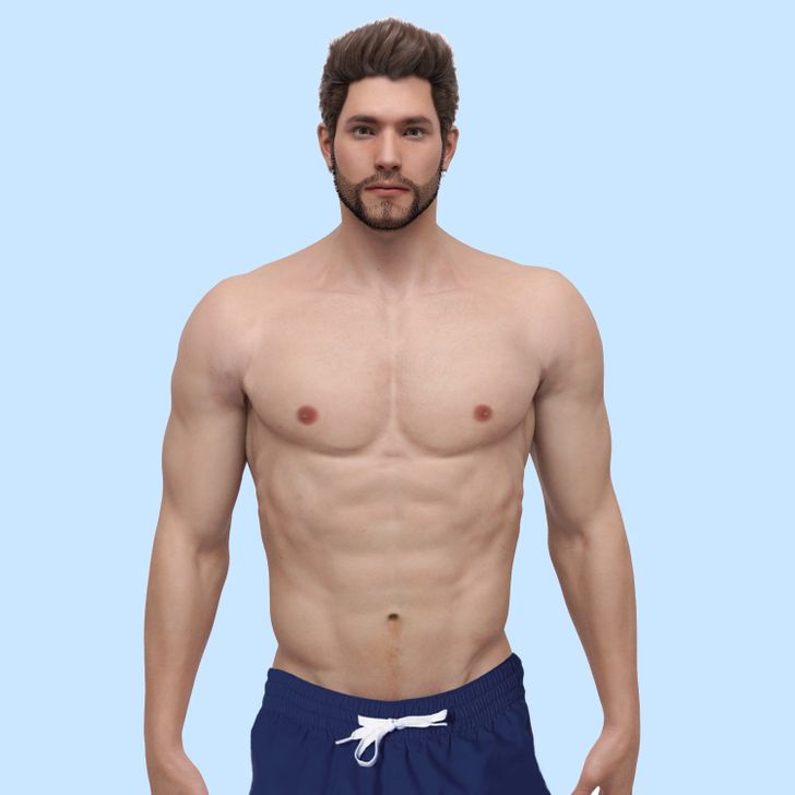 muscular man