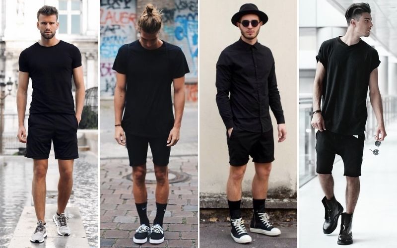 all black fashion for men