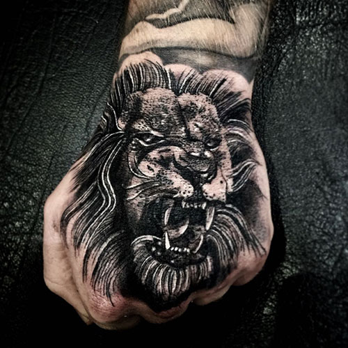 hand tattoos for men
