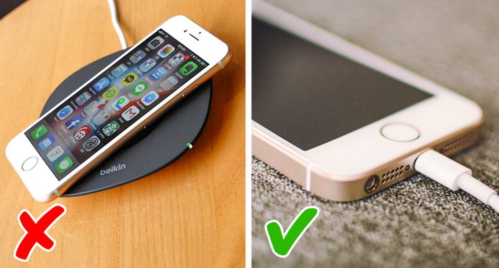 Don’t bother with wireless charging