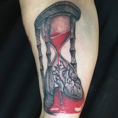 heart tattoos for men