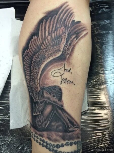 angel tattoos for men