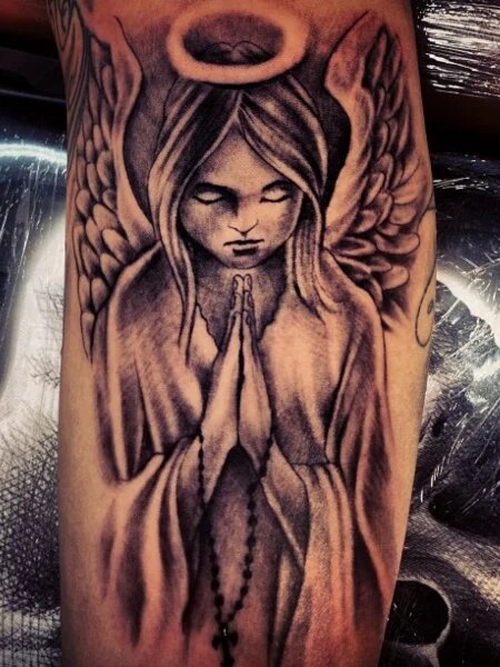 angel tattoos for men