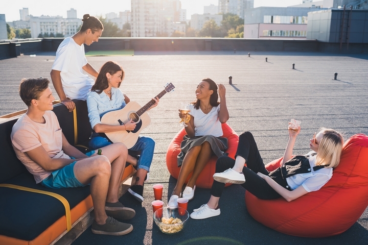 roof top party for men