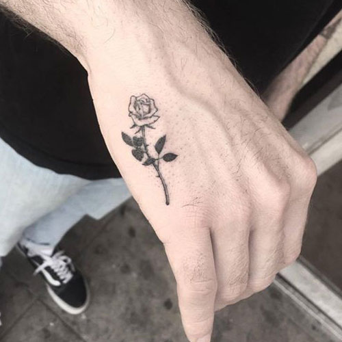 hand tattoos for men