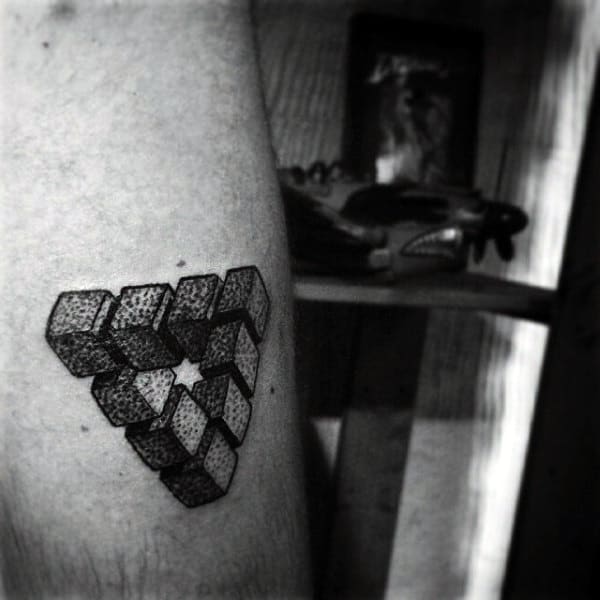 triangle tattoos ideas for men
