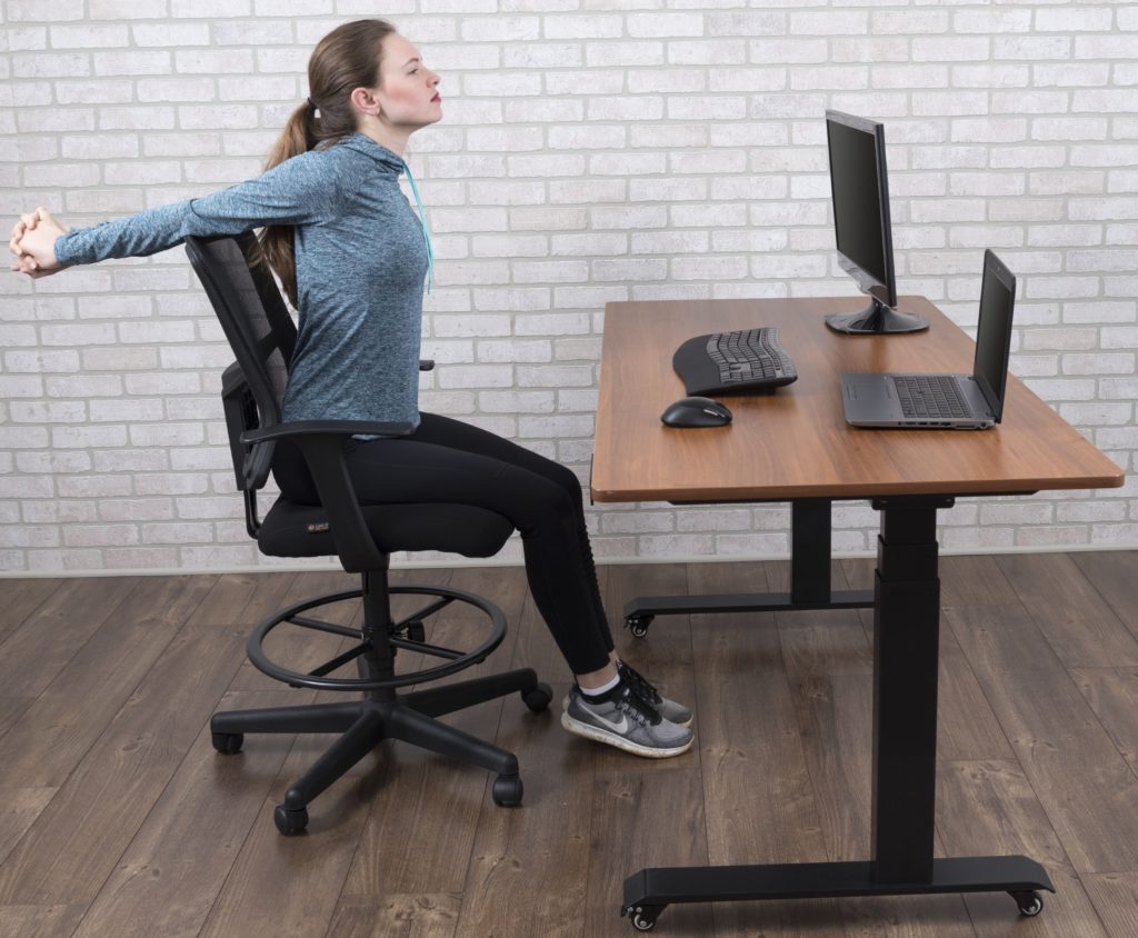 Chest/Shoulder Opener on desk
