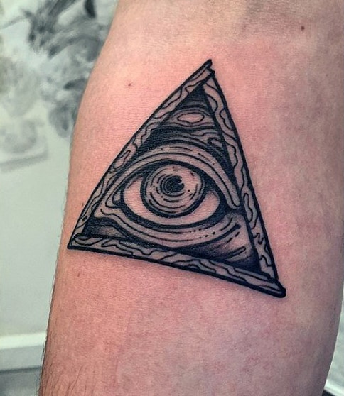 triangle tattoos ideas for men