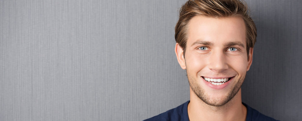 man smiling