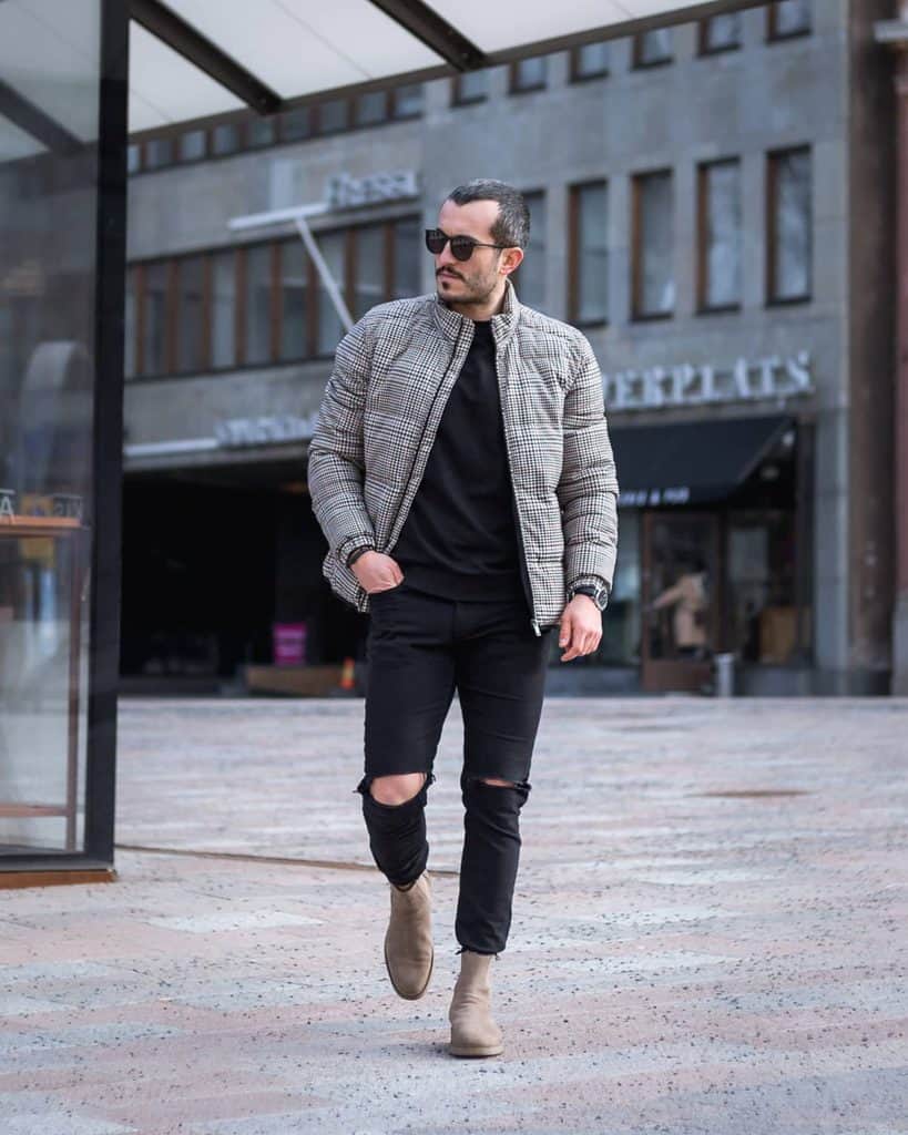 rainy day fasion for men