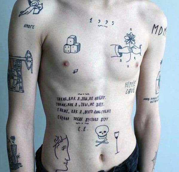 Small Chest Tattoo Ideas for Men