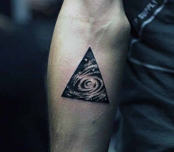 triangle tattoos ideas for men