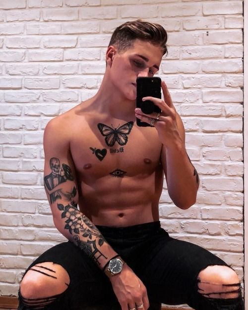 butterfly tattoos for men