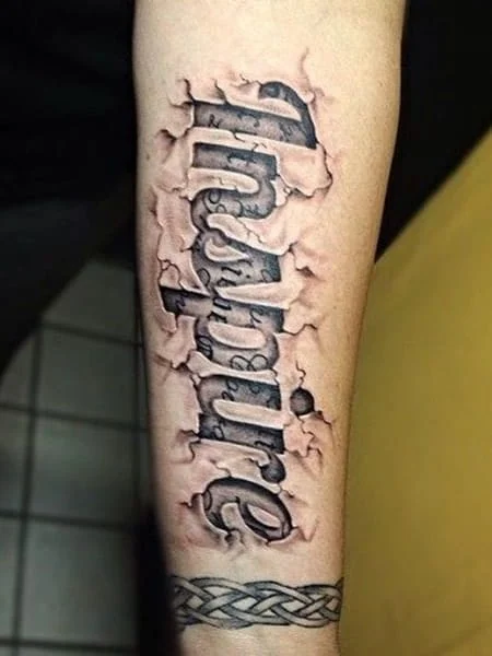 3D tattoos for men