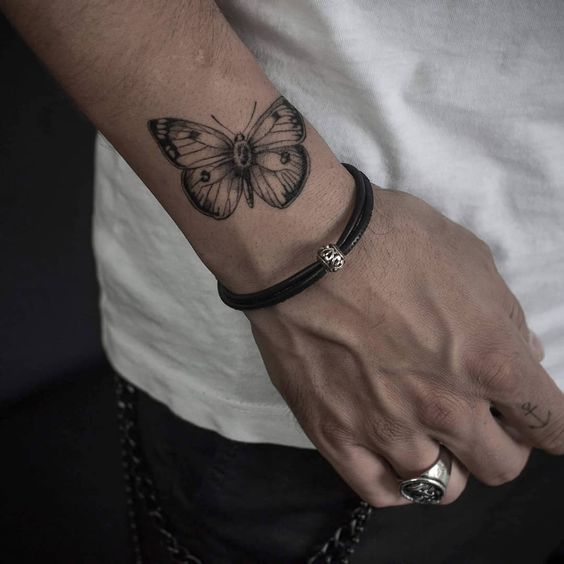 butterfly tattoos for men