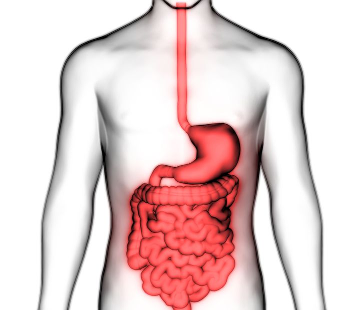 depression affects stomach