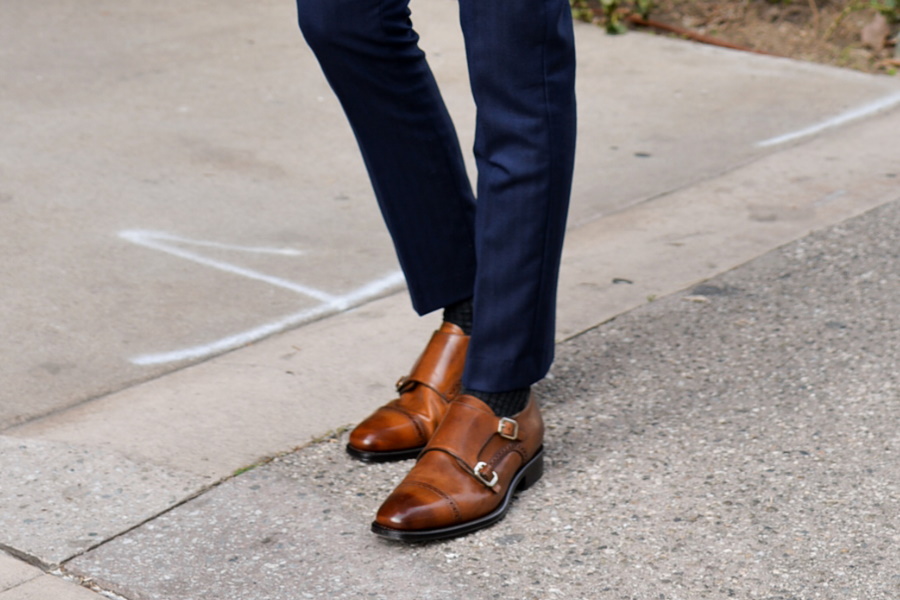 blue suit fashion for men