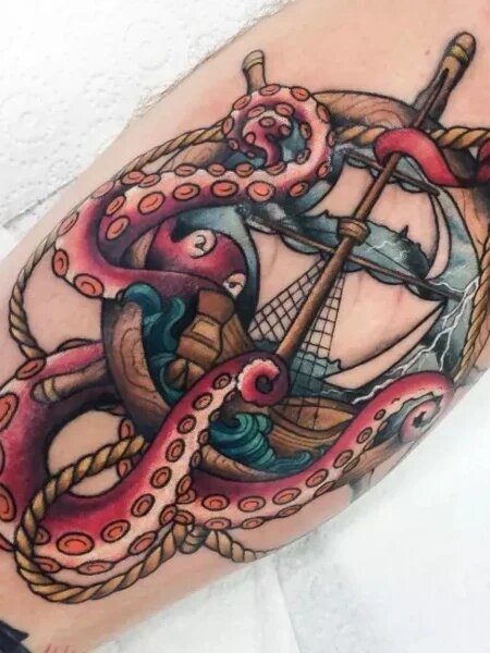 octopus tattoos for men