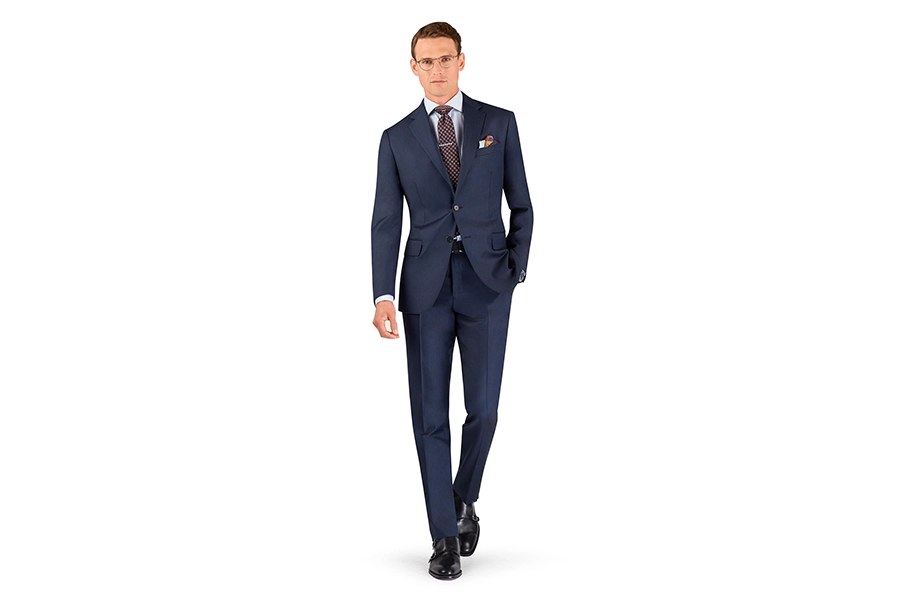blue suit fashion for men