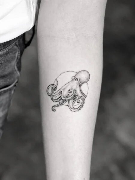 octopus tattoos for men