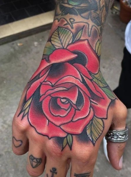 flower tattoos for men