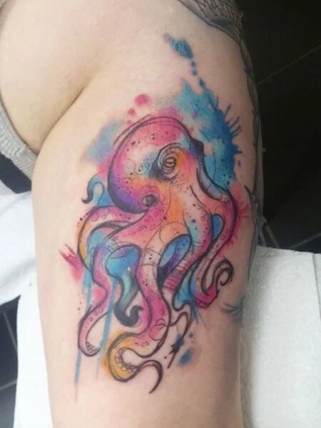 octopus tattoos for men
