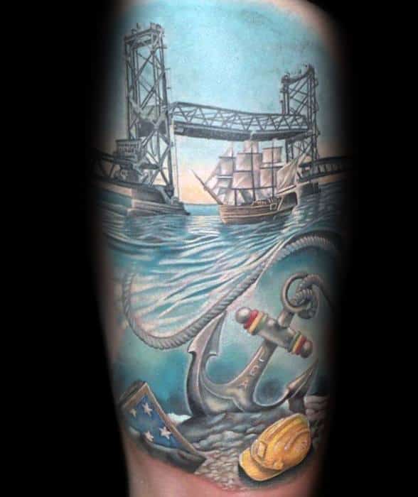 anchor tattoos for men