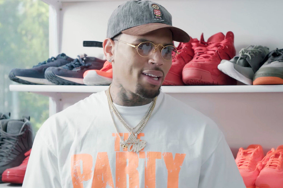 chris brown shoes