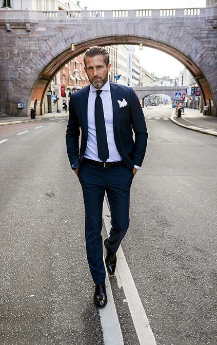 Navy Blue Suit