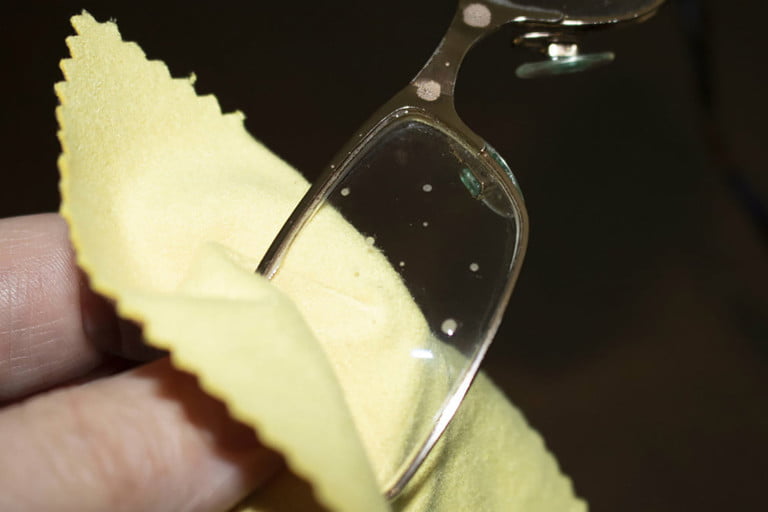 Clean Your eye glasses