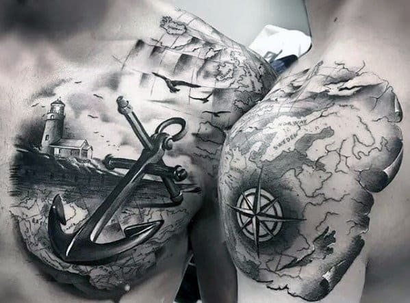 anchor tattoos for men