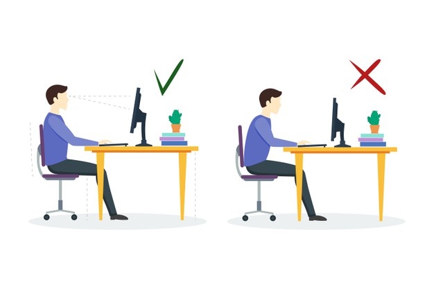 tips to cure neck pain for men who have a lot of screen time