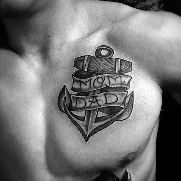 anchor tattoos for men
