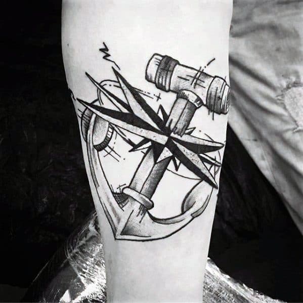 anchor tattoos for men
