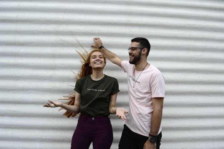 Couple Speaking 