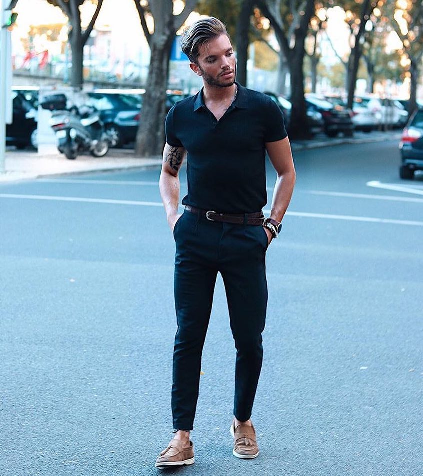 All-Black fashion style for men