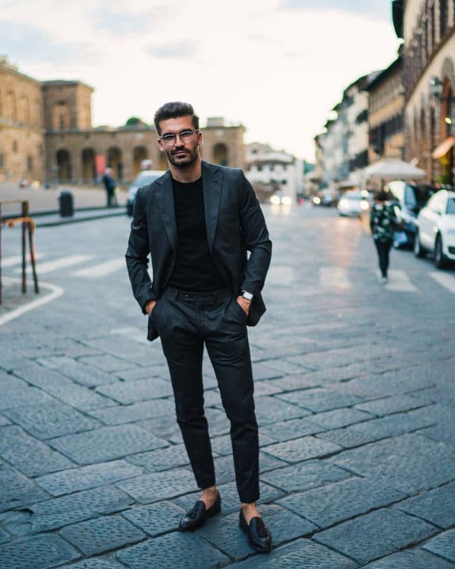 All-Black fashion style for men