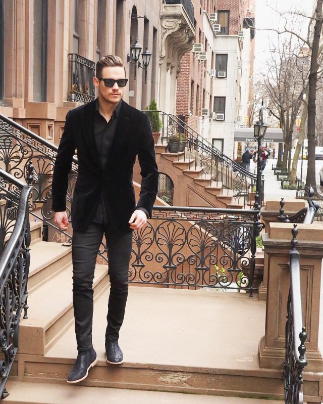 All-Black fashion style for men