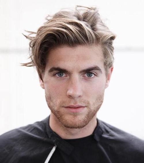 medium hairstyles for men