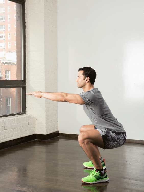 different types of Squat for men