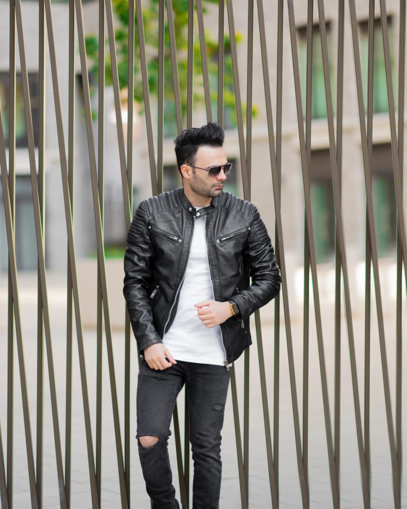 Dapper Leather Jacket Styles