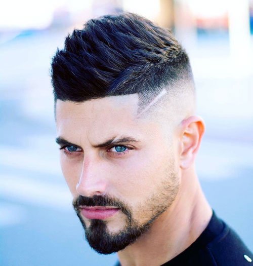 short haircut style for men