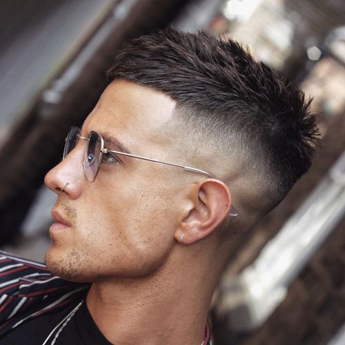 short haircut style for men