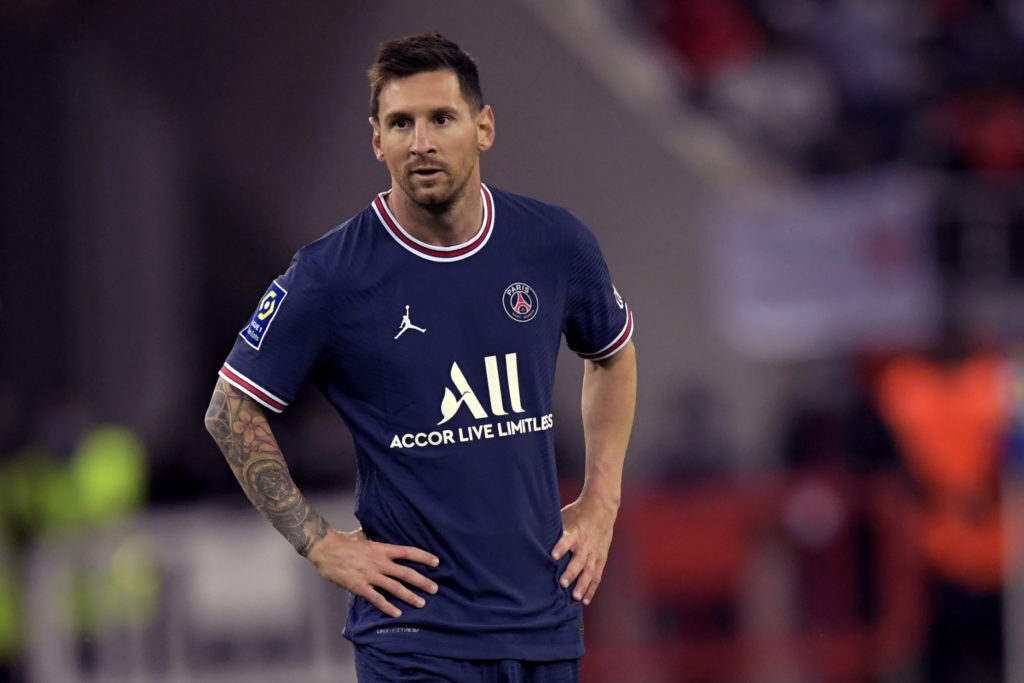 Lionel Messi of PSG